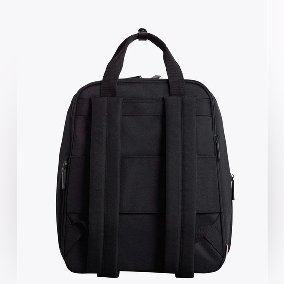 Beis The Expandable Backpack in Black - Picture 5 of 7